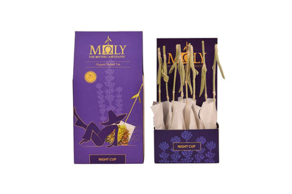 Night Cup Bio – Aromatische Bio-Kräuterteemischung | MOLY