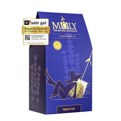 Night Cup Bio – Aromatische Bio-Kräuterteemischung | MOLY